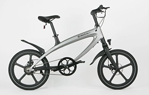 Electric Bike : IC Electric Alfa Electric Bicycle, Silver, One Size
