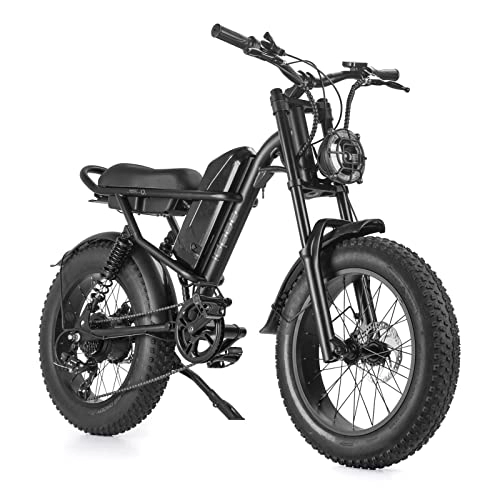 Electric Bike : iENYRID Electric Bike for Adults with 48V 15.6Ah Battery Electric Mountain Bike with 20'Off-Road Tire, Urban Commuter Electric Bicycle