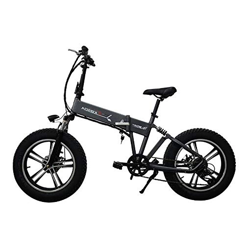 Electric Bike : JAEJLQY Electric Bicycle Mountain bike Paragraph mountain bike 21 Speeds 20" aluminum alloy folding variable speed cycling double vibration damping brakes