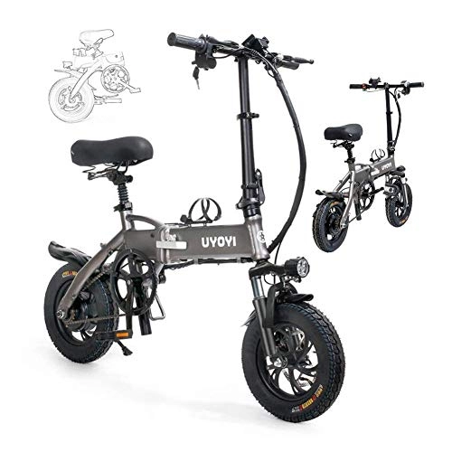Electric Bike : JIEER Folding E-Bike Electric Bike 250W Aluminum Electric Bicycle, Adjustable Lightweight Magnesium Alloy Frame Foldable Variable Speed E-Bike with LCD Screen, for Adults And Teens