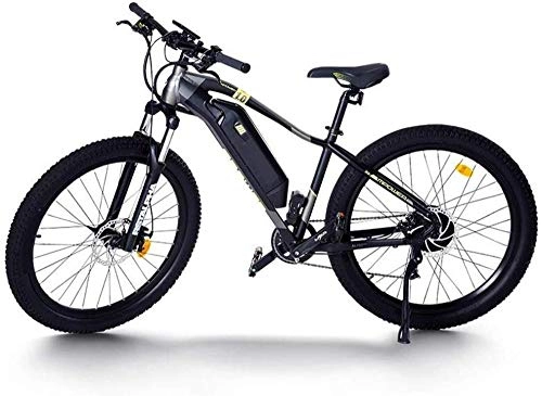 Electric Bike : June Fat Tire Electric Mountain Bike 26 Inches 36V Lithium Battery Electric Bicycle Height-adjustable For Short To Medium Range Outdoor Activities