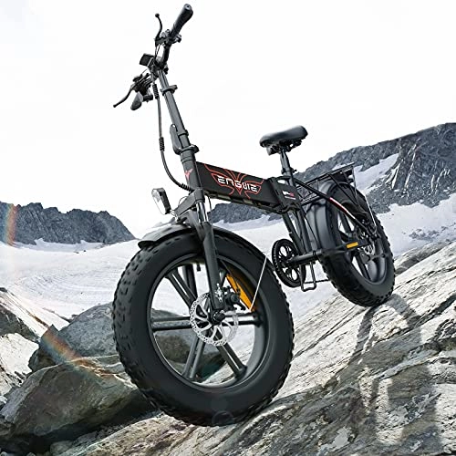 Electric Bike : JUYHTY Fat Tire Electric Men Mountain Bike 48V 500W Snow Bike, Removable Battery 5 Hours Fast Charge Professional 7 Speed for 150KG Crowd