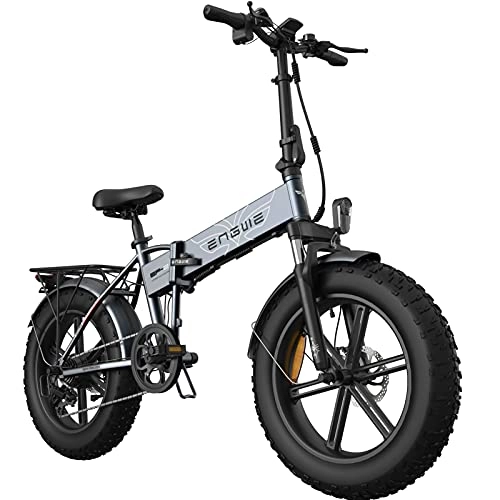 Electric Bike : JUYHTY Foldable Electric Bicycle Fat Tire Bike 500W Removable Battery 5 Hours Fast Charge for 150KG Crowd 7 Speed LED Lager Display C
