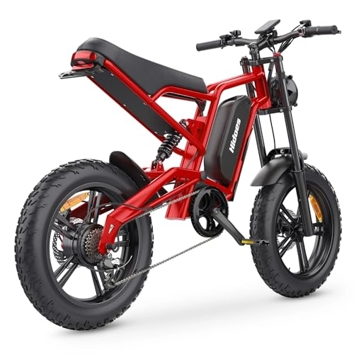 Electric Bike : Kanpe Fat Tire Electric Bike for Adults, 80N·M Torque Motor, Hidoes B6 Adult Electric Bike Electric Bicycles, 15Ah / 720Wh Removable Battery E Bikes for Adults Electric Mountain Bike for Men