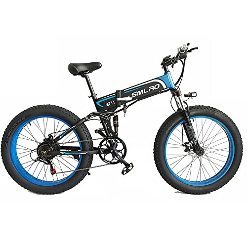 Electric Bike : KANULAN Electric Bikes For 26 Inch Folding Bike Stand For Adults Men Women Folding Bike Mountain Bike Road Bikes Adults Mountain Bike With 350w Motor T