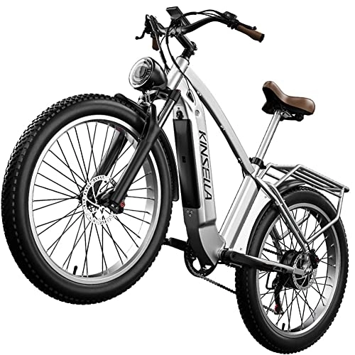 Electric Bike : Kinsella Electric Bicycle 48V Bafang Power Lithium Electric Bicycle MX04 retro ebike