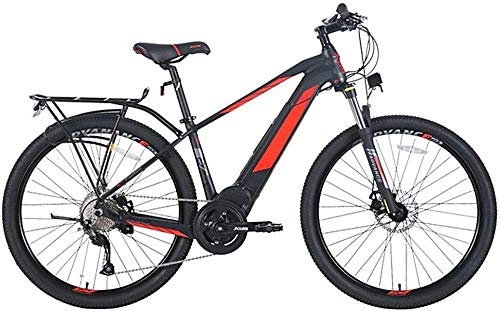 Electric Bike : KKKLLL Electric Bicycle Lithium Battery Leading 500 Power Mountain Bike 36V Built-In Lithium Battery 9-Speed 16 Inch