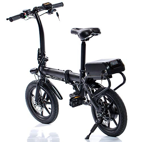 Electric Bike : KNFBOK electric mopeds for adults Lithium battery electric bicycle foldable power bicycle 36V 20AH battery life 80-100 km all aluminum alloy high speed brushless motor