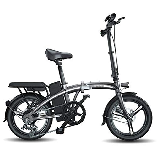 Electric Bike : KT Mall 20 inch Folding Electric Bicycle Foldable Electric Bike Foldable Bicycle Safe Adjustable Portable for Cycling 400W 25km / h speed150kg payload, 70to100KM