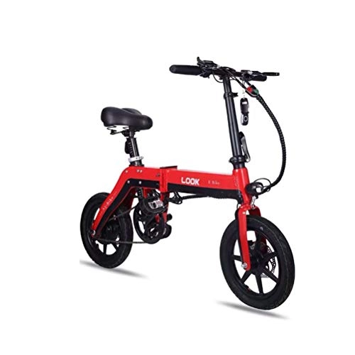 Electric Bike : KUANDARMX strong Electric BicycleFolding E Bikes With 250W 36Vfor Adults10.4 AH Lithium-Ion Battery for Outdoor Cycling Travel Work Out And Commuting gift, B