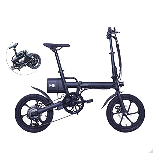 Electric Bike : KXW Folding Electric Bicycle, 250Wprofessional 7-speed Gear Folding Electric Bicycle with Speed Gear and Three Working Modes