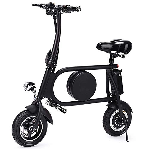 Electric Bike : KY&cL Electric Bike 20 Mile Range Mini Electric Bike 15-21mph Folding Electric E-Bike 400W 36V with Lightweight Collapsible Frame
