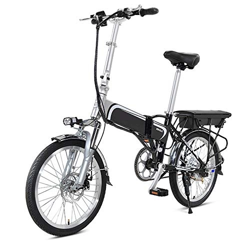 Electric Bike : L.B Folding Electric Bicycle Lithium Battery Moped Mini Adult Battery Car Men and Women Small Electric Car 160 Km Battery Life