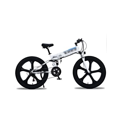 Electric Bike : LANAZU Adult Electric Bicycles, Electric Motorcycles, Mountain / snowmobiles, Foldable, Suitable for Traveling
