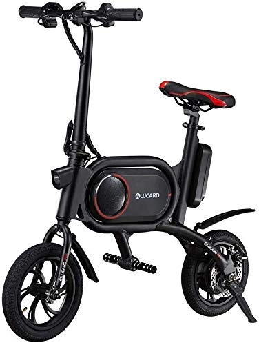 Electric Bike : LAZNG Electric Bikes for Adults 350W Portable Folding Bike for Men and Women, 3 Hours Fast Charge, 120kg Load, Phone Charging, Quick Fold, 25km / h