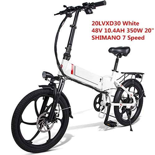 Electric Bike : LCLLXB Smart Folding Electric Bike LCD Display 26" 350W Brushless Motor Disk Brakes Electric Bicycle, B