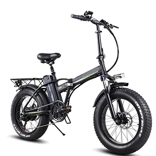 Electric Bike : LDFANG Electric Bicycle 800w 48V15ah Lithium Battery 4.0 Fat Tire Electric Bike Folding Ebike for Adults Foldable Fatbike