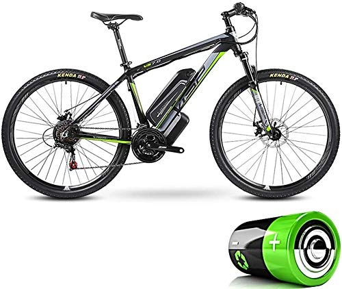 Electric Bike : LEFJDNGB Electric Road Bike Adult Hybrid Mountain Bike Detachable Battery (36V10Ah) 5 Speed Assist System Lock Front Fork Shock Absorption 35KM / H (Size : 27.5 * 17inch)