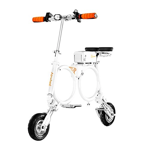 Electric Bike : LHLCG Foldable Electric Bicycle - Mini Portable Ultra-Lightweight Removable Lithium Battery Multi-Function Handlebar Smart E-Bike