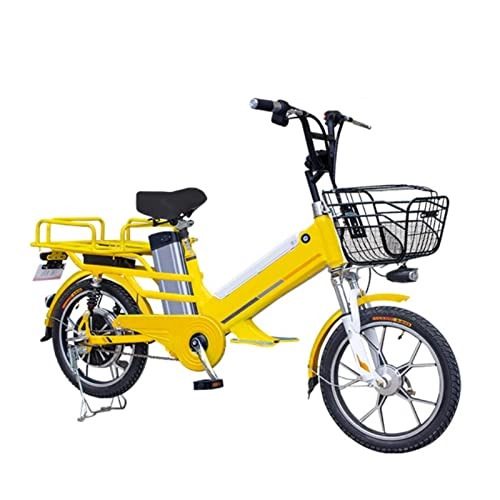 Electric Bike : Liu Electric Bike for Adults 35 / 45Ah Battery Electric Bicycle 48V 350W Brushless Motor Electric Bike Max Mileage 300km City Bike (Color : B, Size : 45Ah)