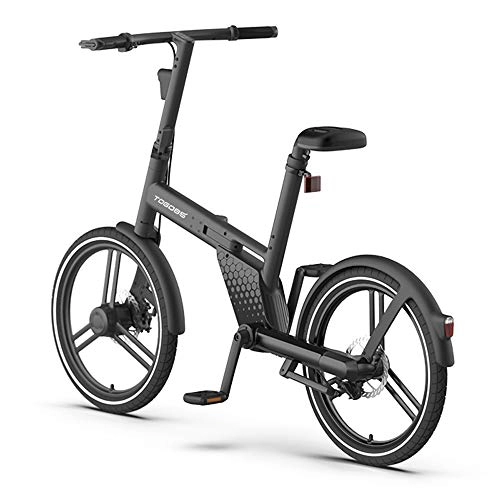 Electric Bike : Lixada 20 Inch Folding Electric Bicycle Chainless Shaft Drive Power Assist Electric Bike E Bike for Commuting