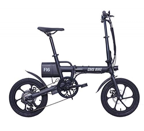 Electric Bike : LIXUE City Electric Bicycle Bike, Electric Commute Bicycle Ebike with 350W Motor and 36V 8Ah Lithium Battery, Three Modes (up to 25 km / h), Black