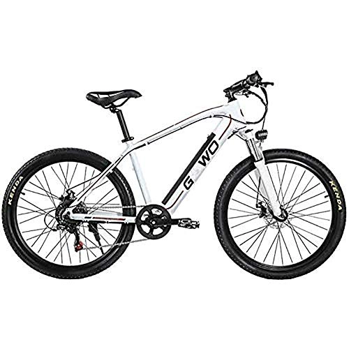 Electric Bike : LJ Adult Electric Off Road MTB, Aluminum Alloy Frame 26 / 27.5 Inches Electric Bike 48V / 9.6Ah Lithium Battery / 350W Electric Car Maximum Speed 25 Km / H, Black, 26 Inches, 26 inches