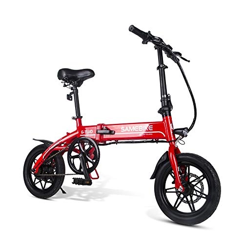 Electric Bike : LJPW Electric Bikes For Adults 36V Lithium Battery E-bike Electric Folding Charging Portable And Easy Electric Bicycle Mountain Cycling Bicycle