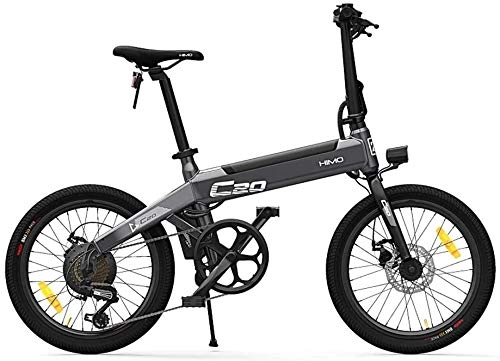 Electric Bike : LLYU Zusammenklappbares elektrisches Moped-Fahrrad, faltbares elektrisches Fahrrad fr Erwachsene 25 km / h Fahrrad 250W-Antrieb Brstenloser Motor, kontinuierliche 80 km Tragfhigkeit 100 kg