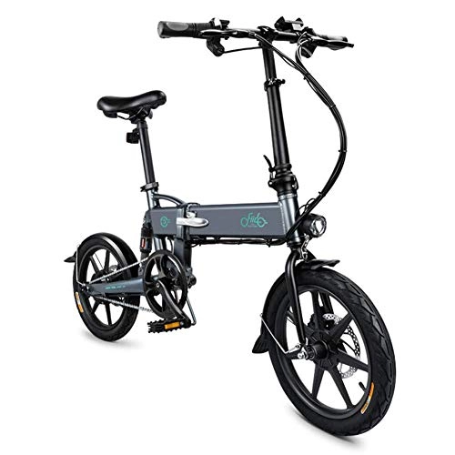 Electric Bike : LP-LLL Electric bikes - Foldable for electric bike, 16"tires [36V 7.8Ah] Large Capacity Lithium-ION Battery [Up to 25 km / h] Brushless Motor Hybrid electric bike