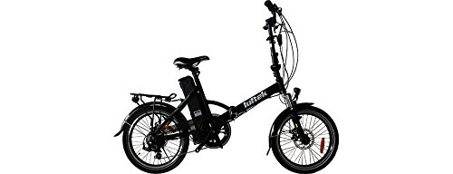 Electric Bike : luftek Electric Bike Model 112Foldable Matt Black 10AH