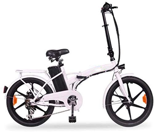 Electric Bike : Luxury Electric bikes, Adult Folding Electric Bikes 20 inch, Aluminum alloy wheel Bikes 36V10A lithium-ion battery Bicycle Men Women Sports Outdoor Cycling