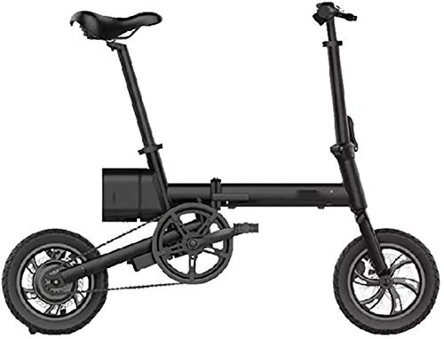 Electric Bike : Luxury Electric bikes, Folding Electric Bike for Adults, 36V Removable Lithium Battery 12 Inch Urban Commuter Electric Bike 250W Motor Aluminum Handlebar