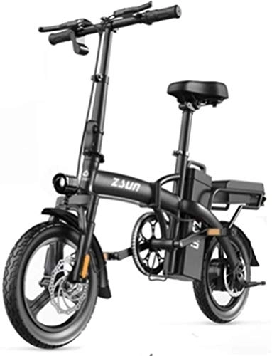 Electric Bike : Luxury Electric Ebikes Fast Electric Bikes for Adults Folding Electric Bicycle for Adults 48V Urban Commuter Folding E-bike City Bicycle Max Speed 25 Km / h Load Capacity 150 Kg