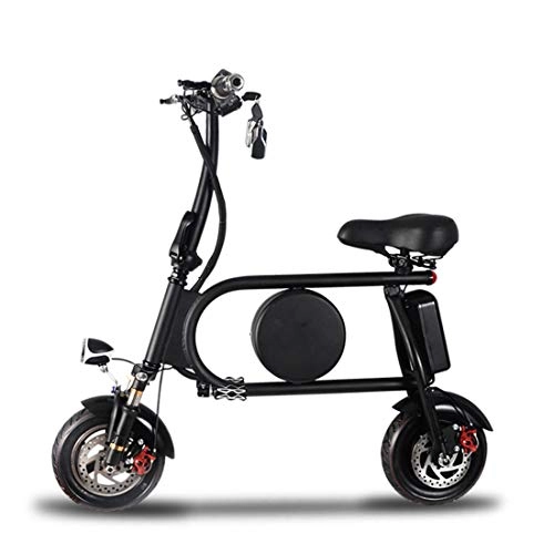 Electric Bike : Lvbeis Adults Folding Electric Bike Portable Bicycle Speed Up To 25 KM / h EBike Pedal Assist With Throttle 36v 240w Motor