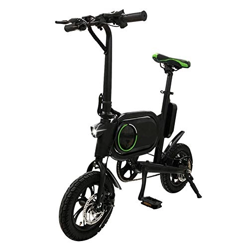 Electric Bike : Lvbeis Adults Folding Electric Bike Portable Bicycle Speed Up To 25 KM / h EBike Pedal Assist With Throttle 36v 350w Motor