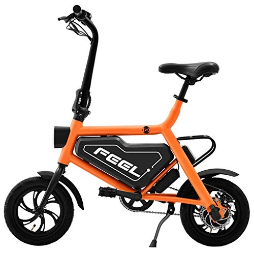 Electric Bike : Lxn Adult Portable Mini Electric Bicycle, 36V 250W Lithium Battery Aluminum Alloy -25 Mile Range - Light Weight 16.7KG Easy To Be Placed In The Trunk