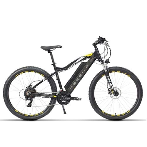 Electric Bike : LYRWISHLY Electric Bikes For Adult, Aluminum Alloy Ebikes Bicycles All Terrain, 27.5" 48V 400W 13Ah Removable Lithium-Ion Battery Mountain Ebike For Mens (Size : Shimano 21)