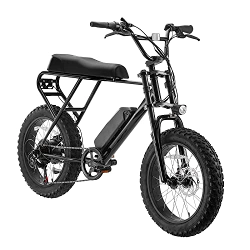 Electric Bike : M20X Electric Bike Comfort Bike Mountain Bike, 20" Electric Bicycle Commute E-bike with 48V 10Ah Removable Battery, LCD Display, MTB for Teenagers and Adults