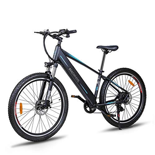 Electric Bike : Macwheel 27.5'' Mountain Electric Bike, 250W High Motor Adults E-bike, Removable Battery of 36V 12.5Ah, Top Speed 15.5 Mph, With Shimano 7 Speed