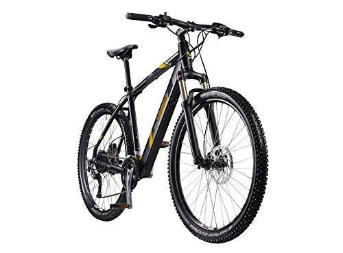 Electric Bike : MARK 2 Electric Mountain Bike - eBike with powerful, long lasting and discreet battery (374Wh) with a strong, high torque 250 watt motor - Designed in Britain. Assembled in Europe.
