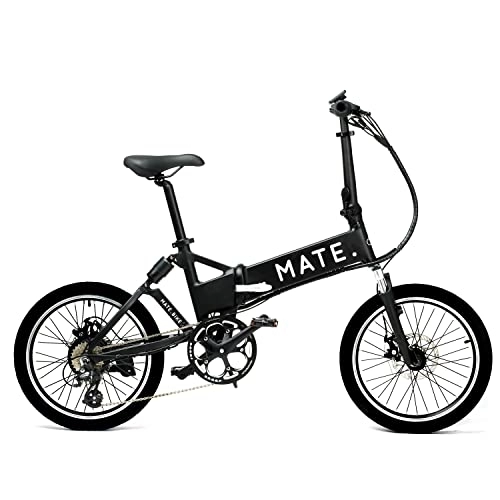 Electric Bike : MATE. City, Foldable, 250W Motor, 13Ah Battery, 80km range, Removable Battery (Legacy Black)