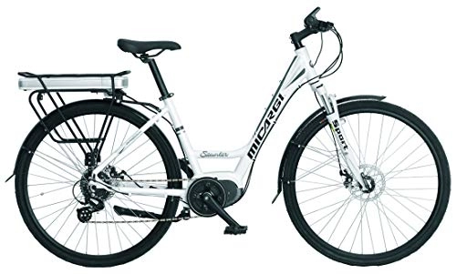 Electric Bike : Micargi rear battery center motor city bike 8 speed Saunter