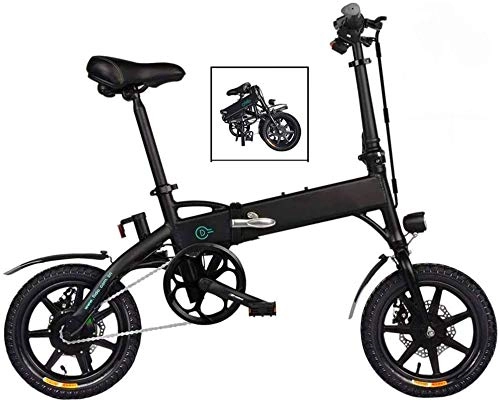 Electric Bike : min min Bike, Foldable E-Bike Electric Bike for Adults 36V 7.8 AH Lithium-Ion Battery 25Km / H Max Speed E-MTB with LED Display