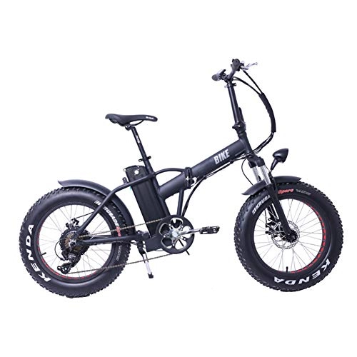 Electric Bike : MJYK 48V * 1000W Electric Bike Mountain Bike 26 Inch Folding Bike 12.8 Ah Lithium Battery 4.0 Inch Fat Tire Mens / Women Bike, 21 Speed Shifter, for Adult Female / Male for Mountain Bike Snow Bike