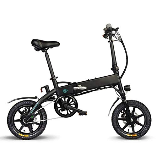 Electric Bike : MJYT Electric Bike, Electric Folding Bike Bicycle Portable Adjustable Foldable for Cycling Outdoor