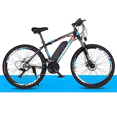 Electric Bike : MXYPF Electric Mountain Bike, 36v / 8ah High-Efficiency Lithium Battery-Range Of Mileage 30-50km-High Carbon Steel 26-Inch Electric Bicycle, Disc Brake