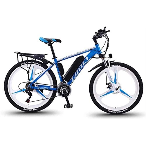 Electric Bike : MZBZYU Electric Bicycles for Adults, 350W Aluminum Alloy Ebike Bicycle Removable 36V / 8Ah Lithium-Ion Battery Mountain Bike / Commute Ebike