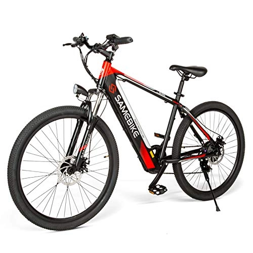 Electric Bike : N&F SH26 Electric Bikes for Adult, high carbon steel Electric Mountain Bike All Terrain, 26" 36V 250W 8Ah Removable Lithium-Ion Battery (Black)