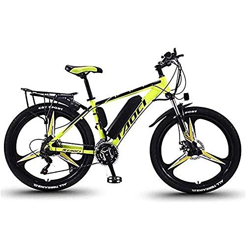 Electric Bike : NAYY 350W Electric Bikes for Adult, 26" Mens Mountain Bike, Magnesium Alloy Ebikes Bicycles All Terrain, 36V Removable Lithium-Ion Battery Bicycle Ebike, for Outdoor Cycling Travel Work Out